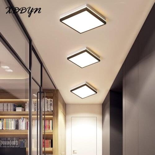 Modern minimalism rectangle/square/round LED ceiling light for living room bedroom aisle balcony corridor acrylic ceiling light