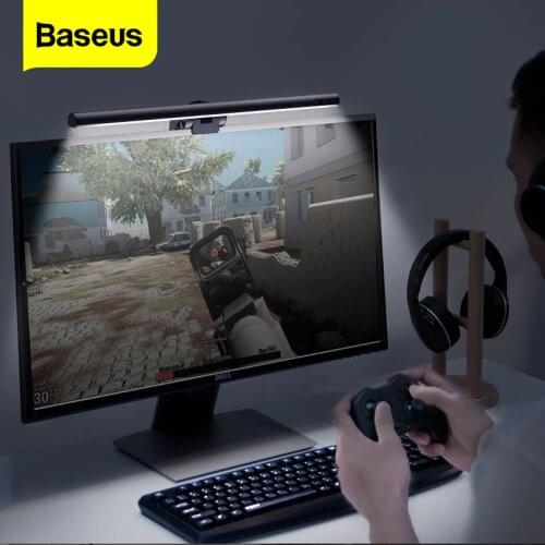 Baseus Screen Light LED Desk Lamp PC Computer Laptop Hanging USB Light LCD Monitor Table Lamp Study Reading Lighting