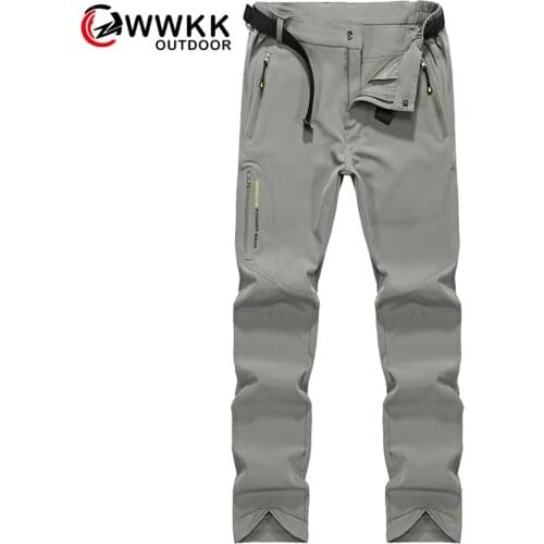 Outdoor Couple Sport Quick-Drying Waterproof Casual Stretch Pants Breathable Sunscreen Camping Hiking Fishing Tactical Men&Women