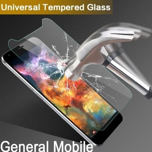 Universal Tempered Glass Film For General Mobile GM 5 Plus 5.5 inch 9H 2.5D Screen Protector For General Mobile Discovery Elite
