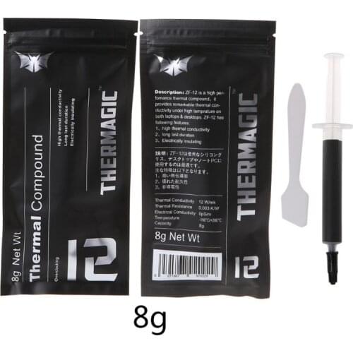 ZF-12 High Performance Thermal Conductive Grease Paste Processor CPU GPU Cooler Drop Shipping