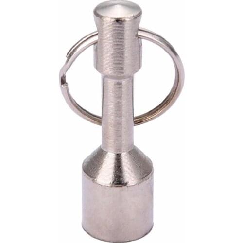 2020 Super Strong Metal Magnet Keychain Split Ring Pocket Keyring Bag Car Key Hanging Holder Dropshipping Top Quality