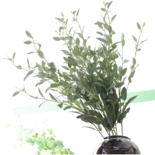 5 heads 1 bouquet holly leaf silk flower artificial flowers fake plant DIY flowers grass home office decoration