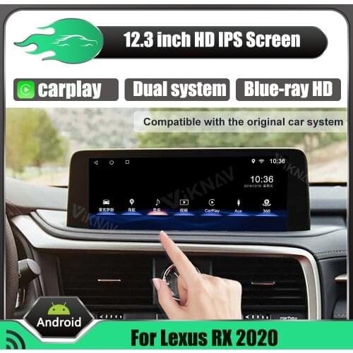 Android Car Radio For Lexus RX RX300 RX350 RX450 2020 Car DVD Player Auto GPS Navigation Wifi 4G stereo reciever head unit