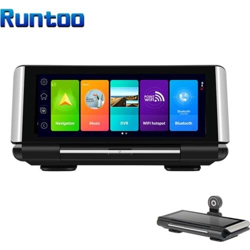 4G Android 8.1 Smart Dash Cam ADAS WIFI GPS Car DVR Dashboard Camera FHD 1080P Bluetooth Auto Video Recorders Dual Lens Dashcam