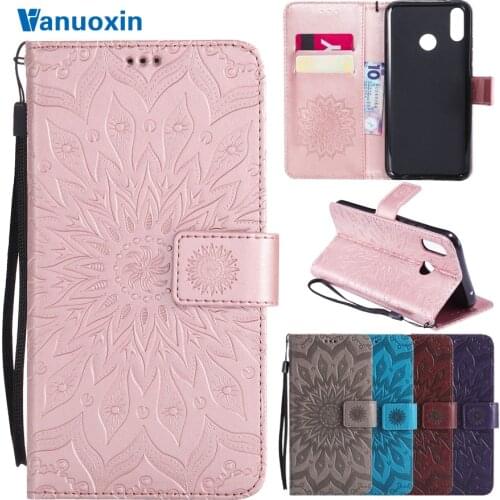 Huawei Nova 3i Case on Huawei Nova 3i case 3D Datura Flip Wallet Cover Leather Phone cases sFor Coque Huawei nova 3 nova3 Fundas