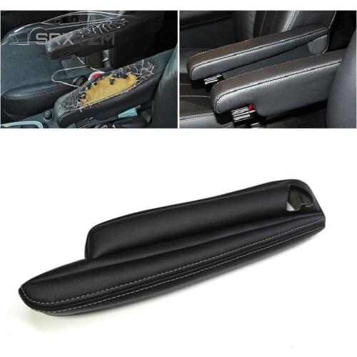 PU Leather Front Seat Armrest Cover For Land Rover Freelander 2 2007 2008 2009 2010 2011 2012 2013 2014 2015 Seat Armrest Cover