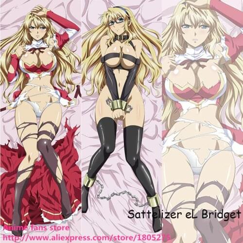 Hentai Sexy Japanese Anime Pillowcase FreeZing Sattelizer eL Bridget decorative Hugging Body Pillow Case Bedding