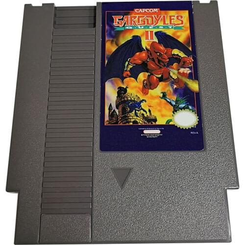 Gargoyles Quest II The Demon Darkness-Game Cartridge For NES Console 72 Pins 8bit Single card