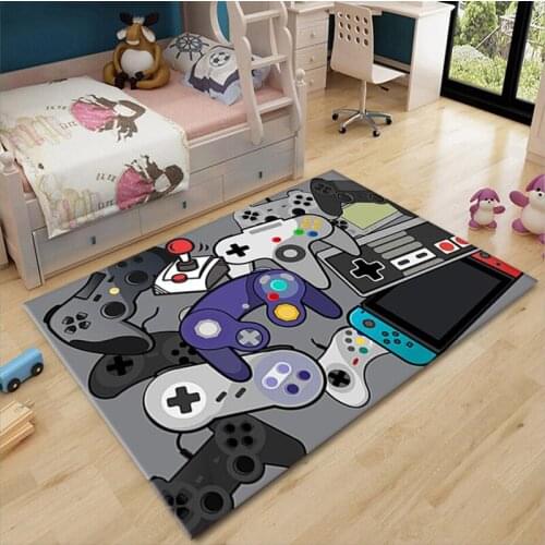 Game Handle Carpets For Living Room Decorative Host Decoration Large Rugs Non-slip Bedroom Home Decoration Floor Mats