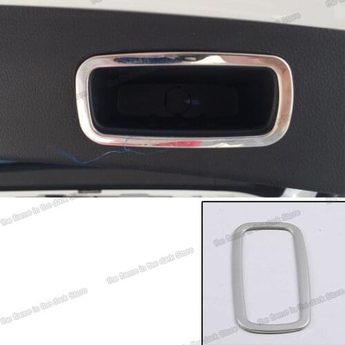 Lsrtw2017 Stainless Steel Car Trunk Swtich Handle Frame Trims for Jetour X70 X70s 2018 2019 Accessories Auto Styling