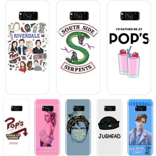 American TV Riverdale Soft Back Cover For Samsung Galaxy S5 S6 S7 Edge S8 S9 Plus Phone Case Silicone For Samsung Note 4 5 8 9