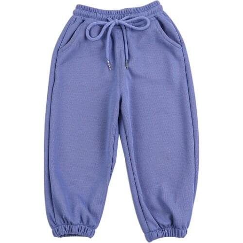 Girls Cute New 2021 Pants Fashion Autumn Spring Baby Clothes Children Sweatpants Boy Unisex Kids