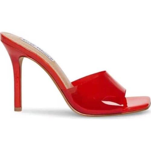 2021 New Outer Wear Summer High-heeled Half-drag Feminine Stiletto Open-toe Fish Mouth Sandals