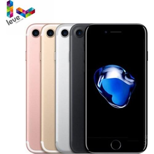 Apple iPhone 7 Original iOS Mobile Phone 4.7" 2GB RAM 32/128/256GB ROM 12.0MP Quad-Core Fingerprint Unlocked 4G LTE Cell Phone