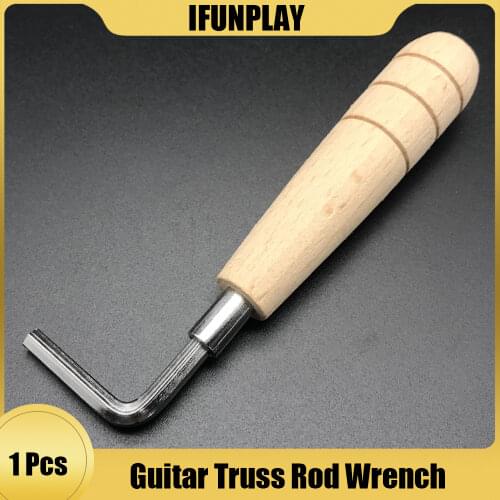 Adjust the Curvature of Guitar Neck 4mm Truss Rod Guitar Wrench Hex Wrench Repair Tool Mandolin Ukulele Luthier Tool Guitar Part