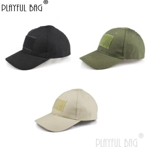 PB Playful bag Tactical CS cap velcro loops Peaked Cap CS Game Accessories Outdoor Sport Cosplay Equipment QD31S