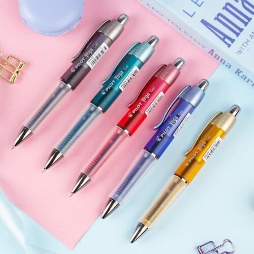 PILOT BL-415V-RT Vega Series Anti-fatigue Press Gel Pen 0.7 mm for Office Signsure Student Writing Stationary Refills BLS-G2-5/7