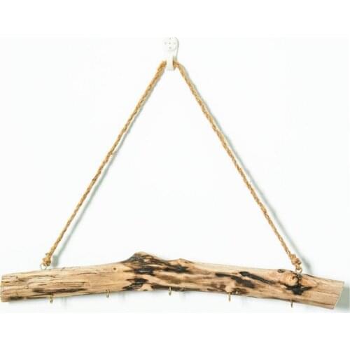 Driftwood Storage Hanging Rack Key Jewelry Door Hook Household Storage Hanging Rack For Decoration Or Storage Tool
