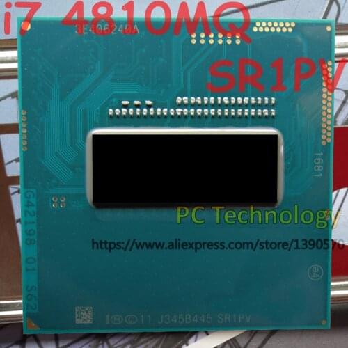 Original Intel Core i7 4810MQ SR1PV CPU i7-4810MQ processor 2.8GHz-3.8GHz L3=6M Quad core free shipping ship out within 1 day