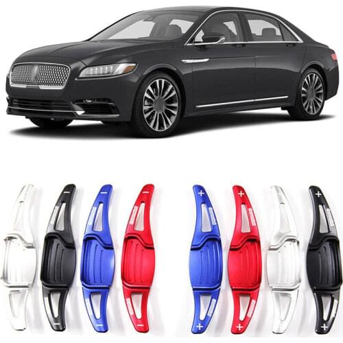 Savanini Alloy Add-On Steering Wheel DSG Paddle Shifters Extension For Lincoln Continental 2015-2018