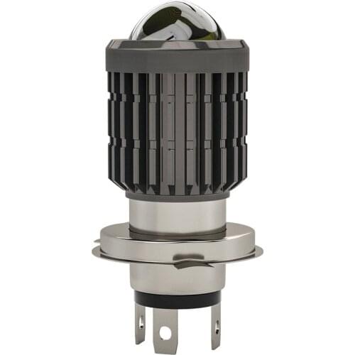 LED Headlamp With Built-in Lens Dual Color High And Low Beam Spotlight Fish Eye Lamp For Electric Motorcycle