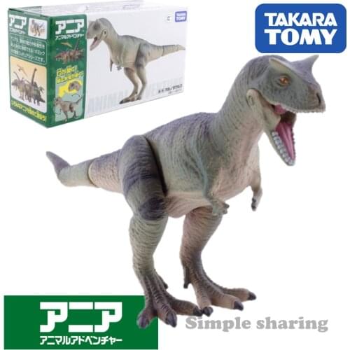 Takara Tomy Tomica Carnotaurus Al 16 Diecast Magic Animal Figure Baby Toys Hot Educational Model Kit Pop Miniature Kids Dolls
