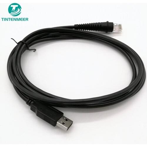 TINTENMEER USB Data Cable for 7120 hands free barcode scanner compatible for honeywell metrologic ms7120 mk7120