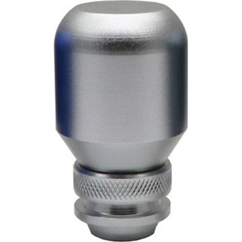 Retractable Shift Knob, Universal Gear Shift Head For Car Modification, Frosted Aluminum Alloy Shift Lever