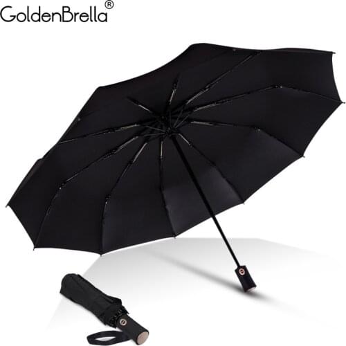 Wind Resistance Umbrella Rain Women Folding Automatic Double Sunshade Sunny Umbrella For Men Quality Business Outdoor Umbrella
