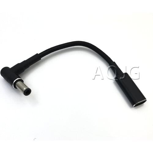 100W USB C Fast Charging Cable Cord for Asus Laptop PC Type C Female to 6.0*3.7mm Male Plug Adapter Connector Notebook Charger