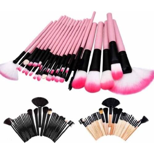 AiceBeu 24/32pcs Makeup Beauty Cosmetics Make Up Brushes Set Shadows Foundation Powder Brush Kits