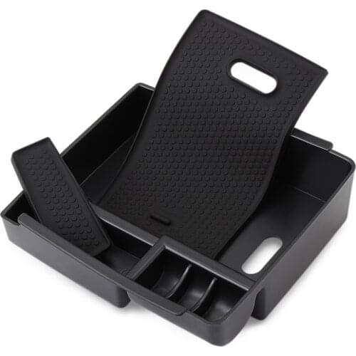 Car styling For Hyundai IX25 Creta central armrest box suitcase storage holder tray container box clapboard auto accessories
