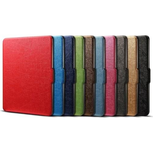 PU Leather Case For Amazon Kindle Paperwhite 1 2 3 E-book 958/899 Tablet Cover For Kindle Paperwhite 2013/5/6 6th + Film + Pen