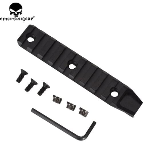 EMERSONGEAR BD 9 Slots picatinny Rail Panel KeyMod For AIRSOFT URX4 Handguard Rail FREE SHIPPING Hunting Accessories BD9028