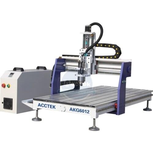 China Jinan AccTek multifunctional small 3D engraving wood cnc router machine AKG6012