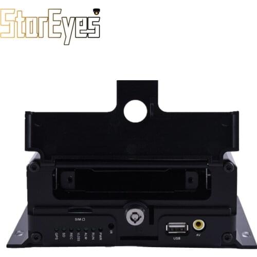 H.264 AHD 720P 4Ch HDD SD Card Trailer Truck Taxi Vehicle Car School Bus GPS Mobile DVR