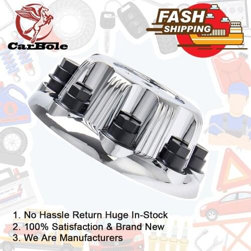 16" 8 Lug CHROME Wheel Center Hub Cap Nut Cover For CHEVY GMC Van Yukon Suburban Dodge Ram Truck 1994-2003