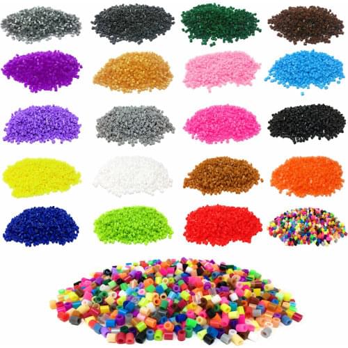 JINLETONG puzzle 1000 pieces Hama Beads 5mm Midi perler Fuse beads Hama Bead 5mm Mixed Iron Kids jigsaw puzzle Educational Toys