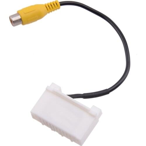 Backup Camera RCA Input Video Harness Plug To Radio Fit for Jeep Commander Compass Wrangler Grand Cherokee Liberty Patriot 2010