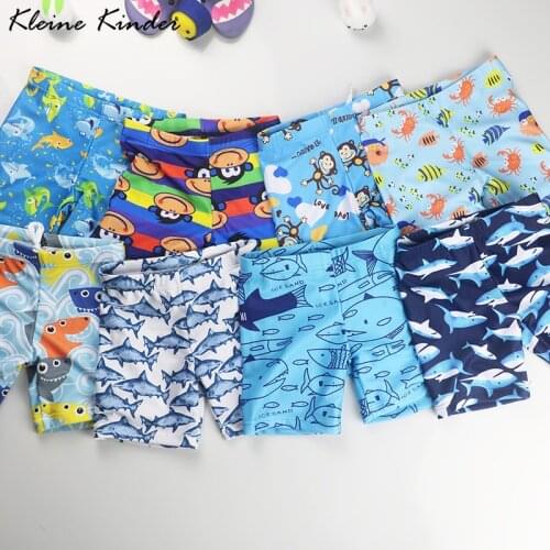 Swimsuit Boy Swim Beach Shorts Shark Print Swimming Trunks for Boys Childrens Swimwear Kids Bathing Suit Summer Pants for Pool