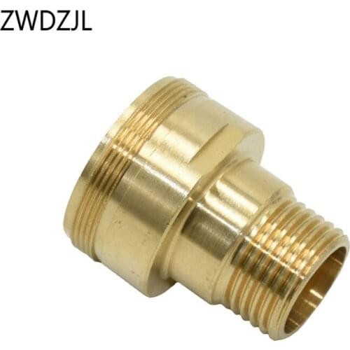 Copper male Thread M32 to 1/2 Connector Brass Shower head adapter Reducing joint Pipe Metal Tap Fittings 10PCS