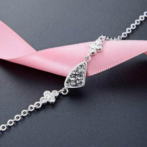 Fashion Bracelet For Women Genuine 925 Sterling Silver Bracelet Jewelry Accessories Anniversary Gift For Lady Party Decoration