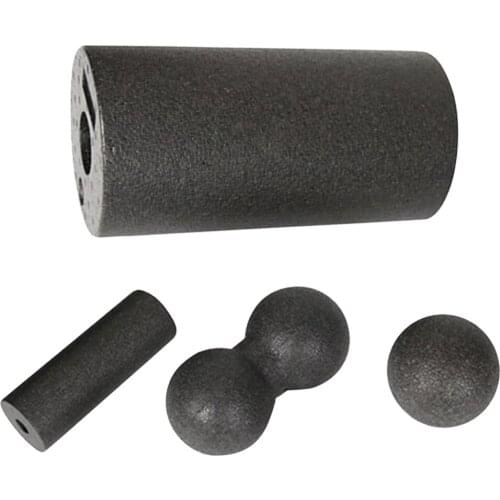Yoga Foam Roller Set Hollow For Deep Tissue Massage Exercise Neck Back Leg Arm Feet Muscles Recovery Muscle Fitness Relaxation