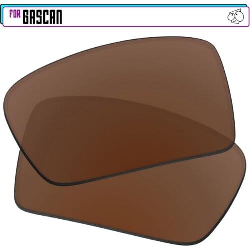 EZReplace Polarized Replacement Lenses for - Oakley Gascan Sunglasses - Brown