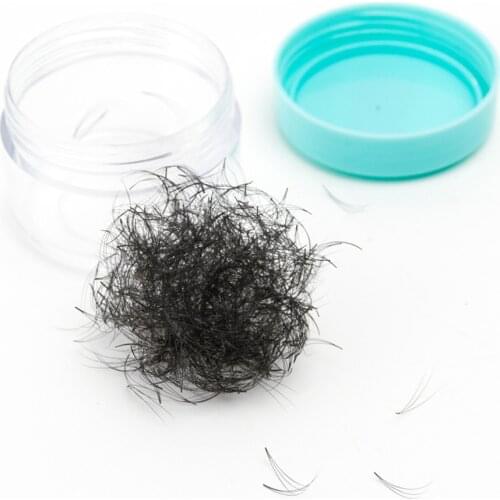 Long Stem 300 Fans Russian Volume Lashes Premade Fans Volume Lash Individual Eyelash Extension Heat bonded Pre Made Fan