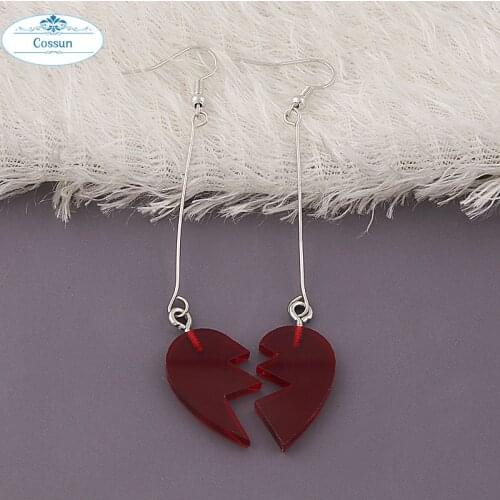 COSSUN Anime JoJos Bizarre Adventure Jean Pierre Polnareff Same Earring Cosplay Props Accessories