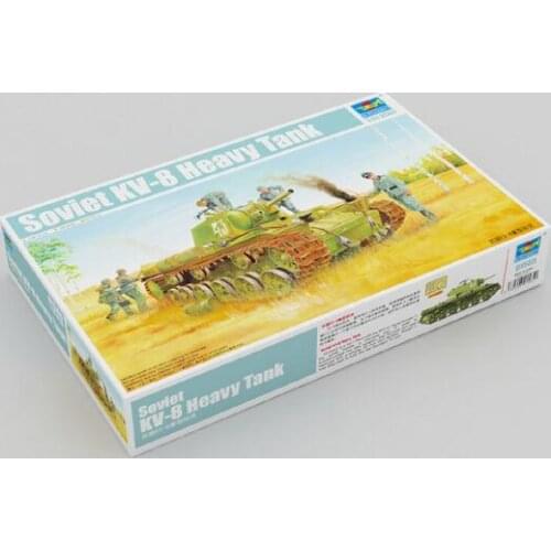 Trumpeter 01565 1/35 Soviet KV-8 Heavy Tank Model Kit