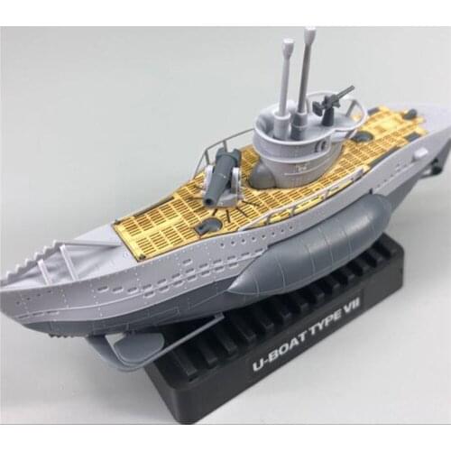 U-boat Type VII Q Edition with Wooden Deck Model Kit for German Submarine Type VII Boat Scenery Accessories