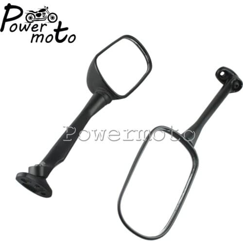 1 Pair Motorcycle Black Long Rear View Mirror Side Mirrors For Honda CBR250 CBR 250 1300S 2003-2012